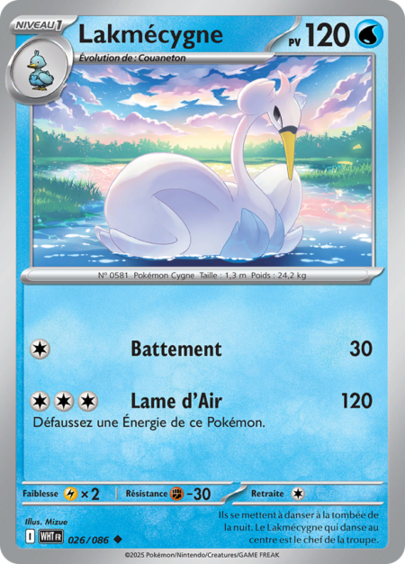 Lakmécygne 026/086