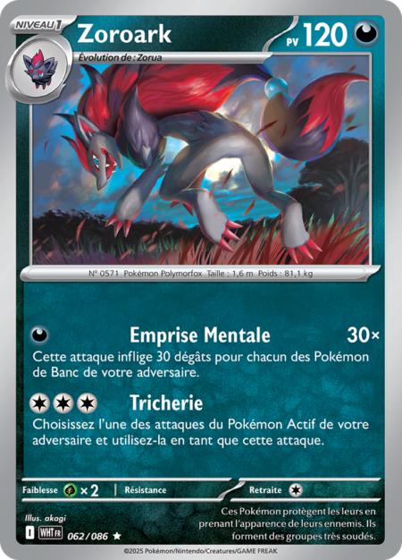 Zoroark 062/086