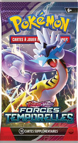 booster Pokémon EV5 Forces Temporelles illustration Ire-Foudre