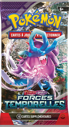 booster Pokémon EV5 Forces Temporelles illustration Serpente-eau