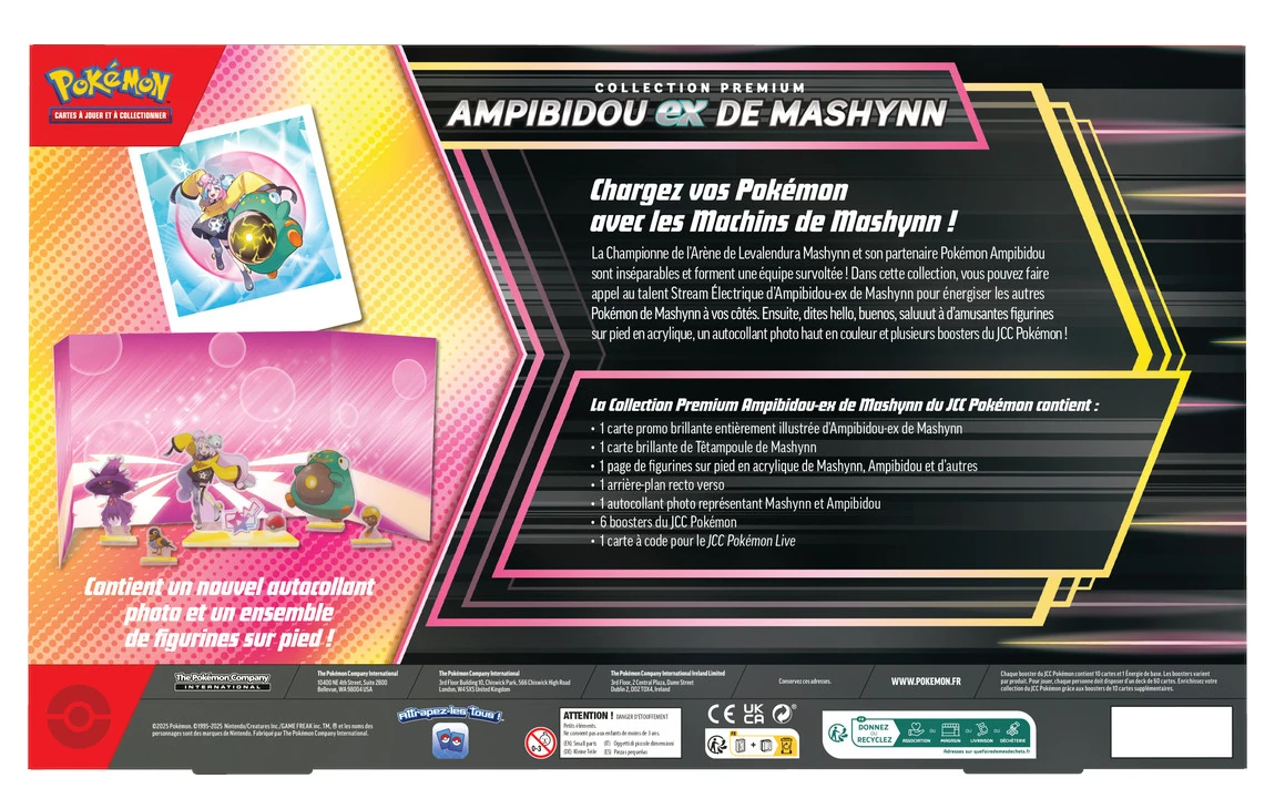 Contenu du Coffret Collection Premium : Ampibidou ex de Mashynn