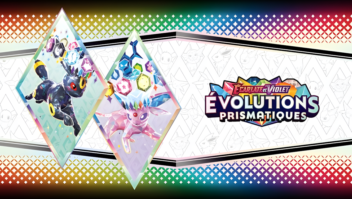 nouvelle série de cartes pokémon ev8.5 : évolutions prismatiques