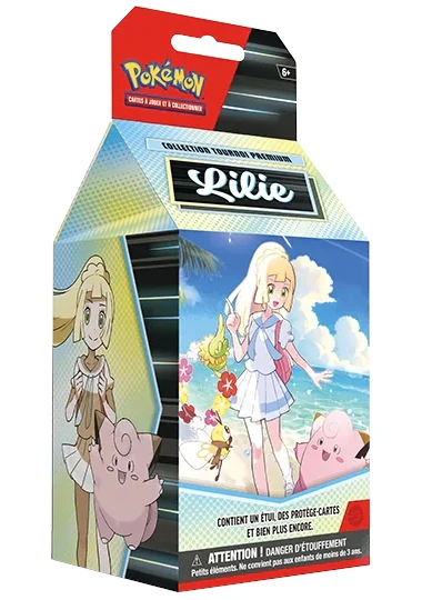 coffret Pokemon collection tournoi premium Lillie