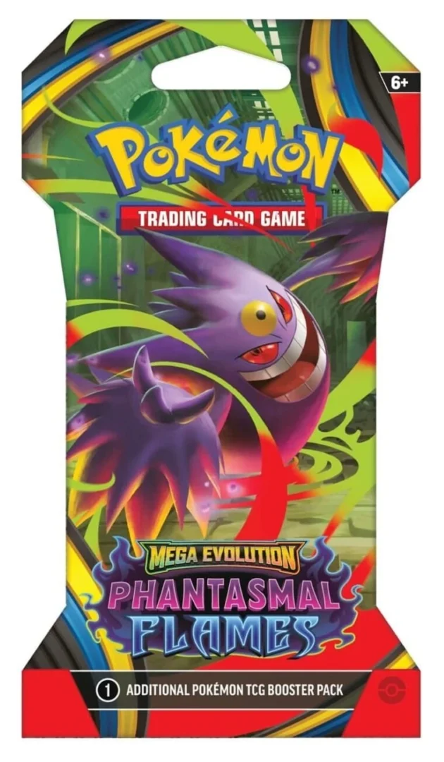 blister pokemon de la série phantasmal flames illustration méga-ectoplasma (me02)