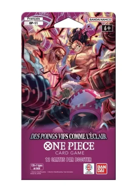 blister one piece des poings vifs comme l'éclair (op11)
