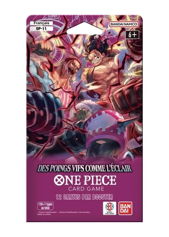blister one piece des poings vifs comme l'éclair (op11)