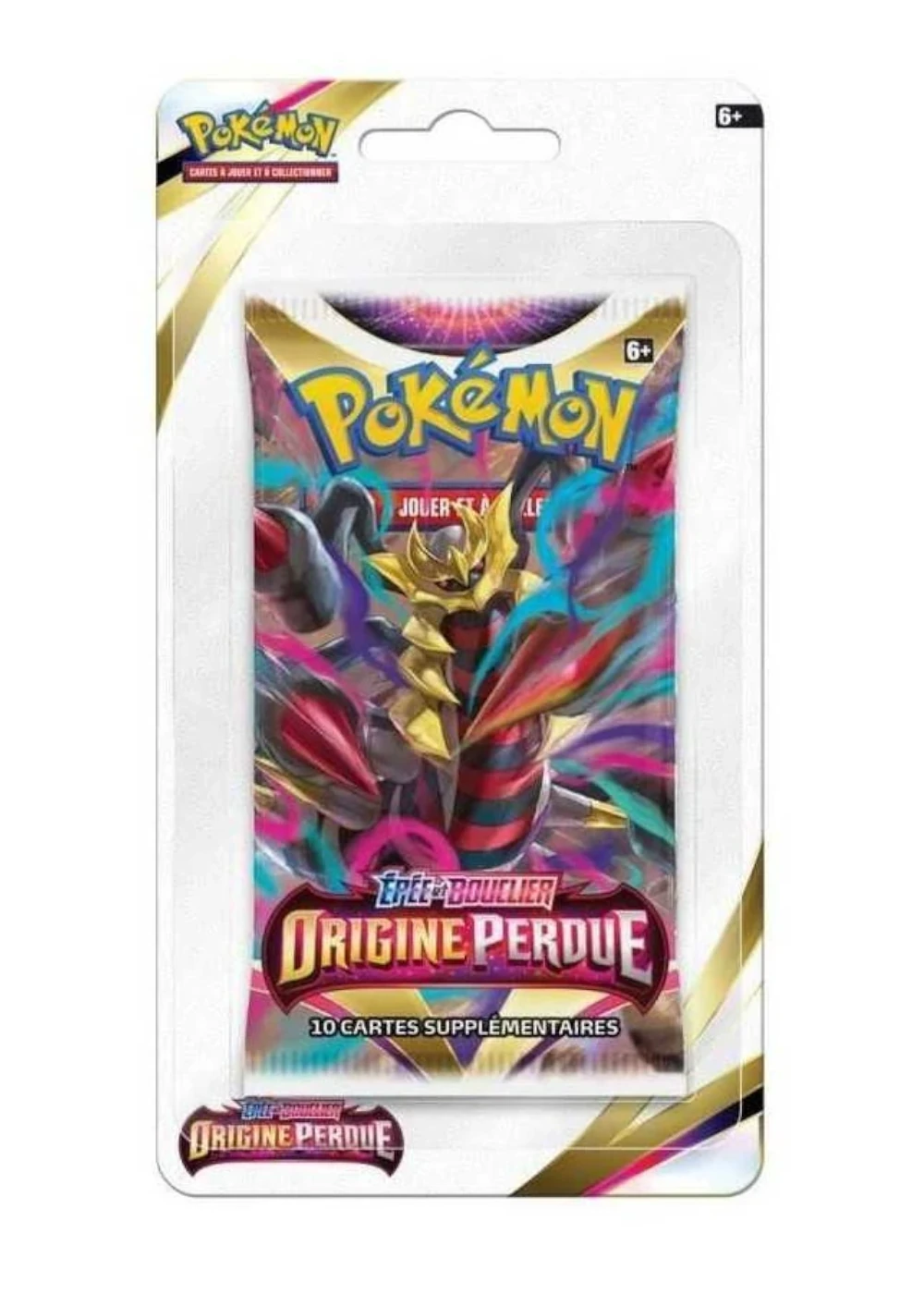 pokemon blister eb11 origine perdue illustration giratina
