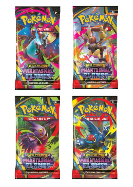 Booster Pokémon Flammes Fantasmagoriques (ME02)