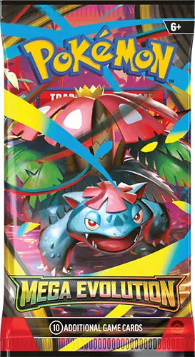 booster pokémon de la série "Méga-Évolution" (illustration Méga Florizarre)