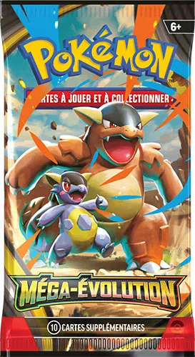 booster pokémon de la série "Méga-Évolution" (illustration Méga Kangourex)