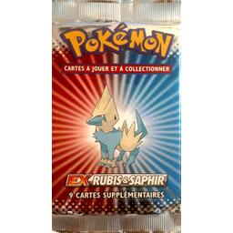 booster pokemon rubis saphir illustration elecsprint