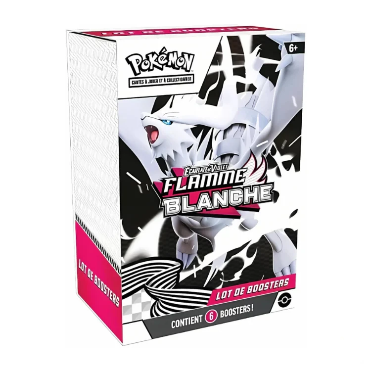 pokemon visuel du bundle de la série ev10.5 : flamme blanche