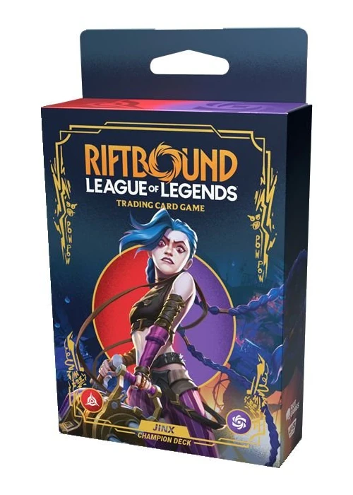 Champion Deck Jinx League of Legends Rifbound : Origins (Série 1)