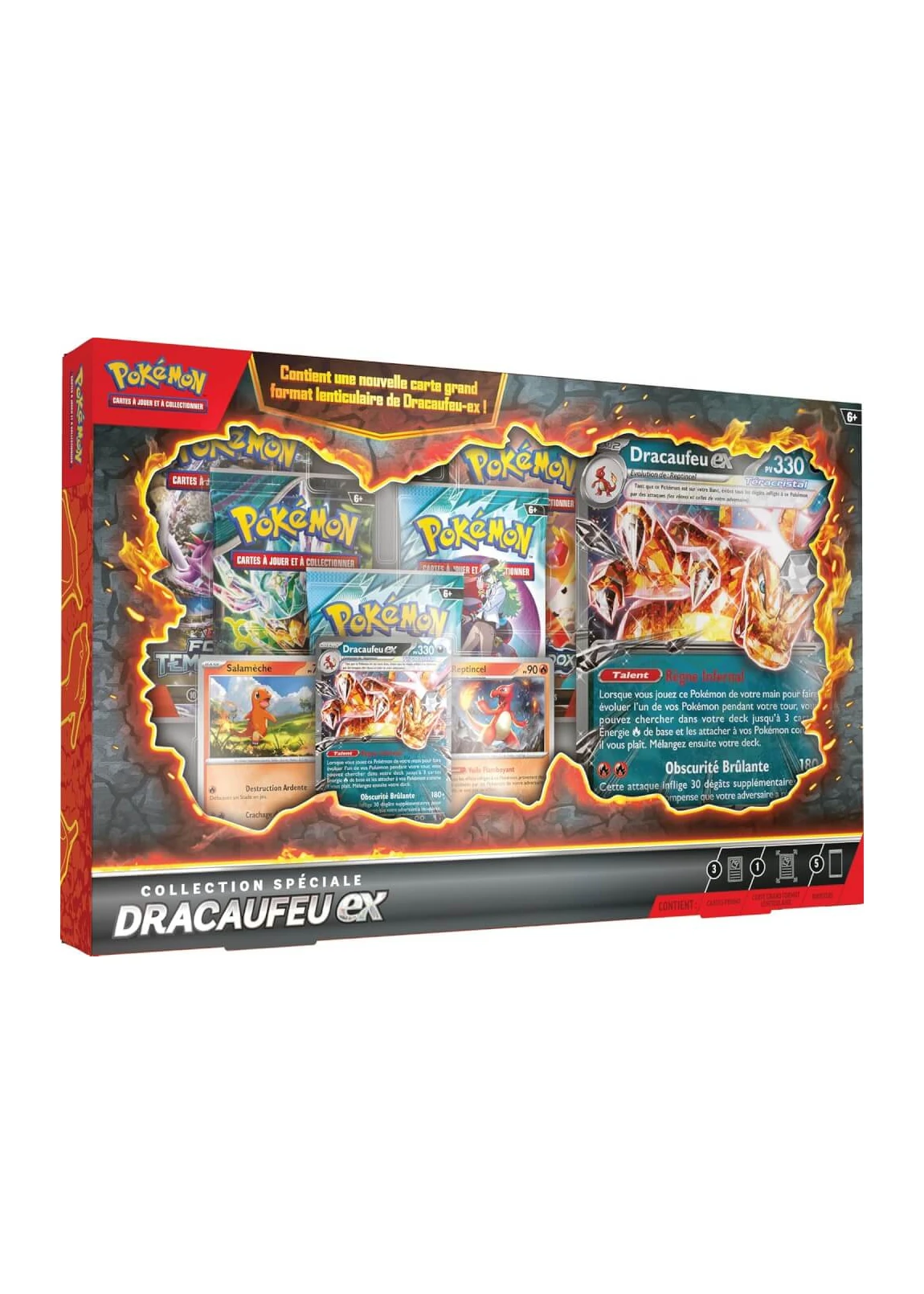 pokemon coffret collection spéciale dracaufeu ex