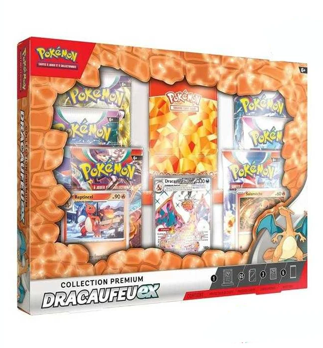 Coffret Pokémon Collection Premium Dracaufeu ex