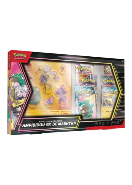 Coffret pokemon Collection Premium Ampibidou ex de Mashynn