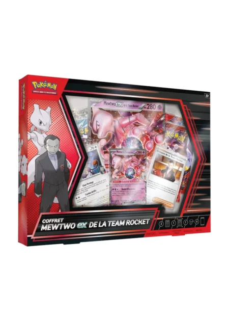 coffret pokemon mewtwo ex de la team rocket