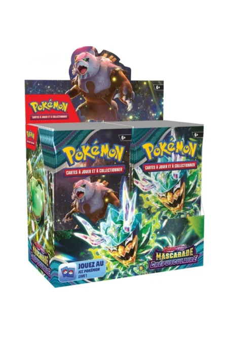 display pokemon ev06 mascarade crépusculaire