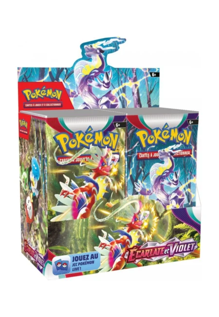 display pokemon ecarlate et violet ev01