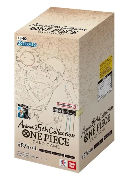 display one piece eb02 anime 25th collection japonais