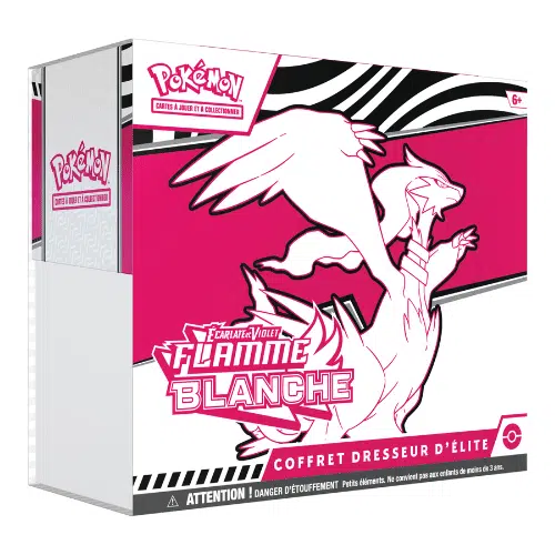 visuel de l'etb pokemon de la série ev10.5 : flamme blanche