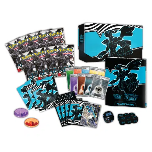 contenu de l'etb pokemon de la série ev10.5 : foudre noire