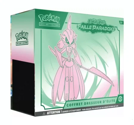ETB Pokémon de la série Faille Paradoxe (illustration Garde-de-Fer)