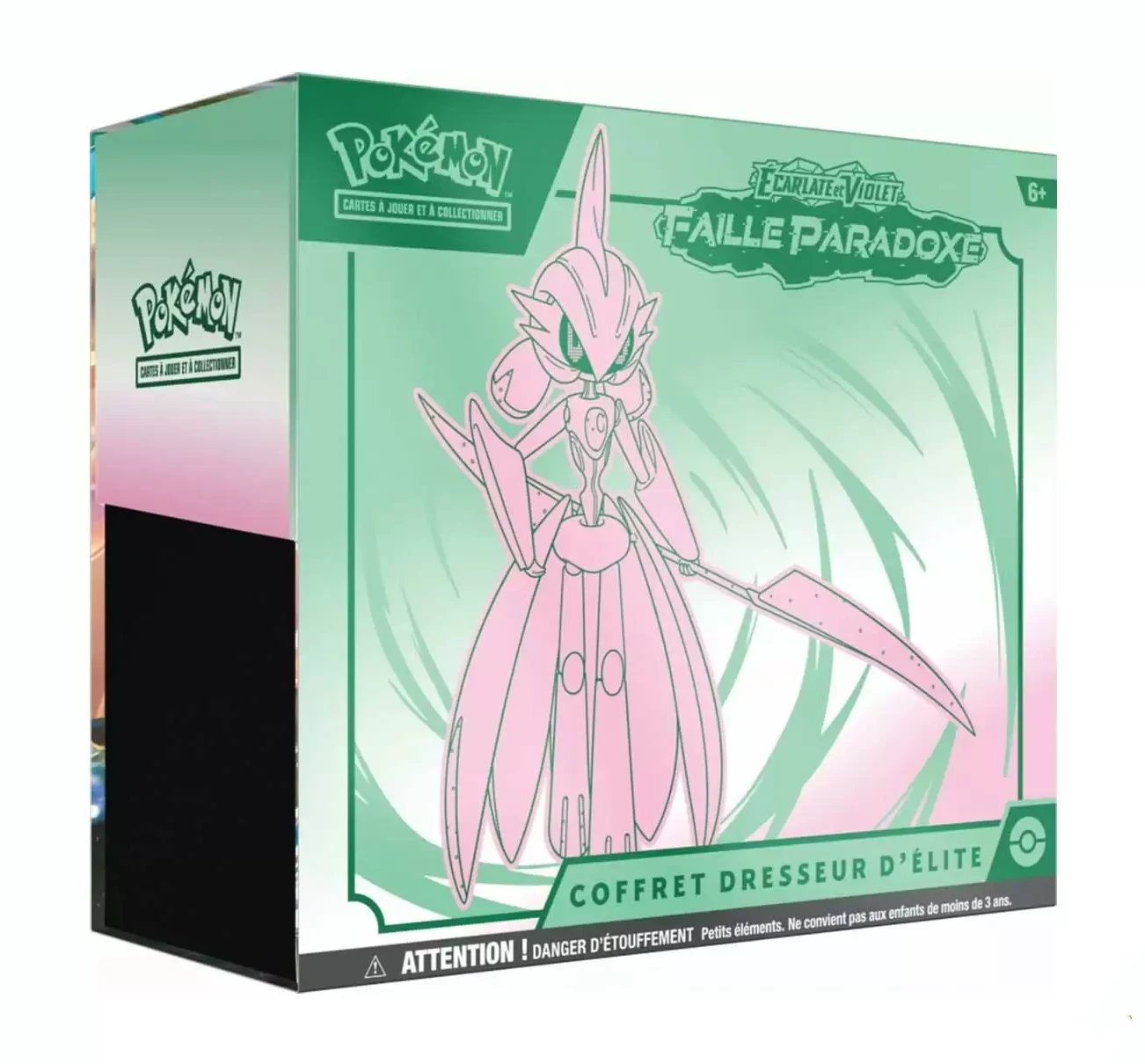 ETB Pokémon de la série Faille Paradoxe (illustration Garde-de-Fer)