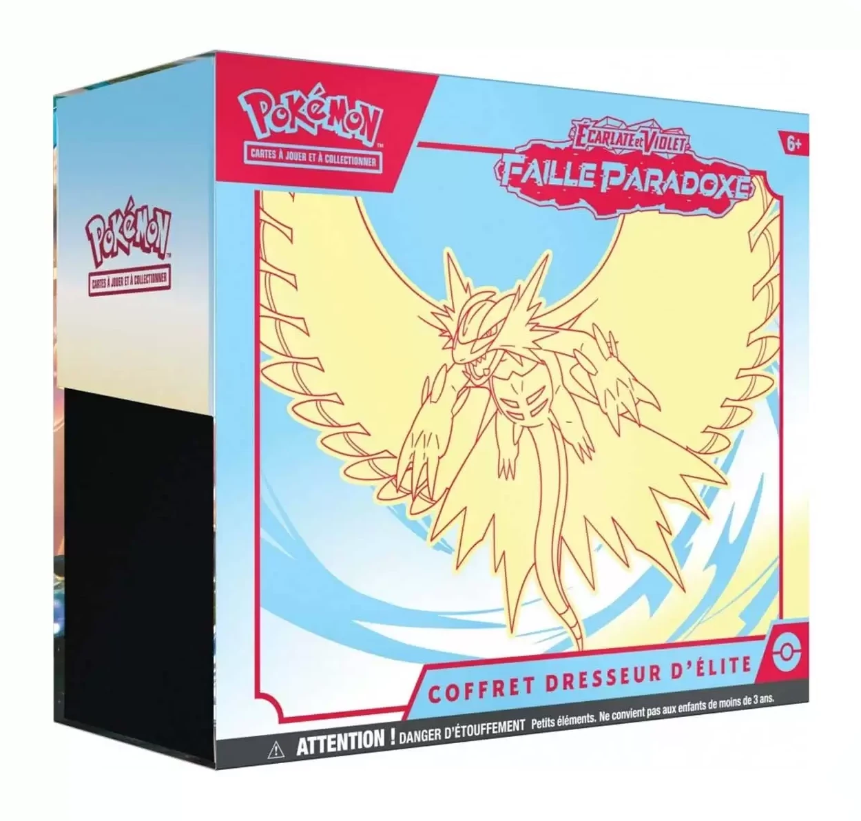 ETB Pokémon Faille Paradoxe (EV4) Illustration Rugit-Lune