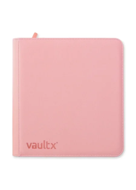 zip binder vault x just pink (12 pocket)