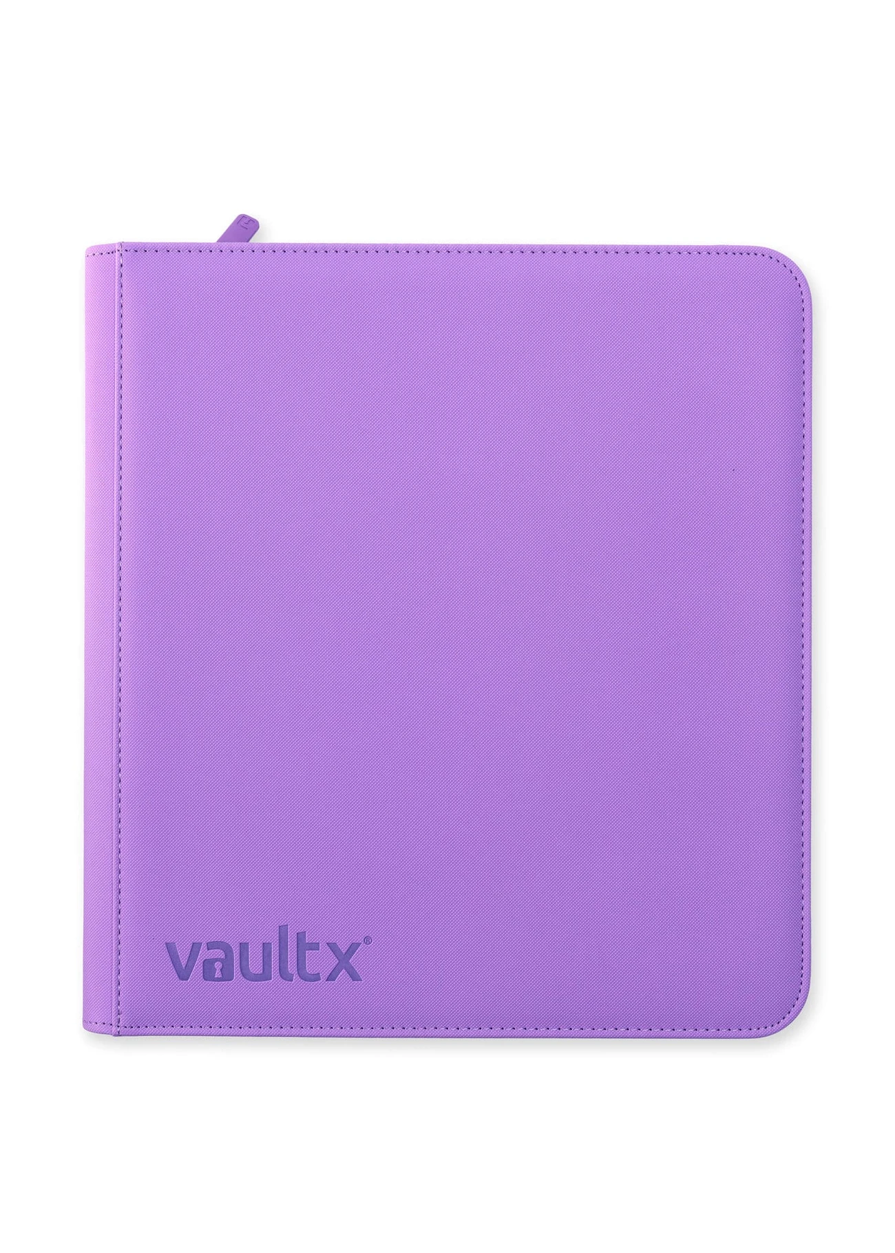 zip binder vault x just purple (12 pocket)
