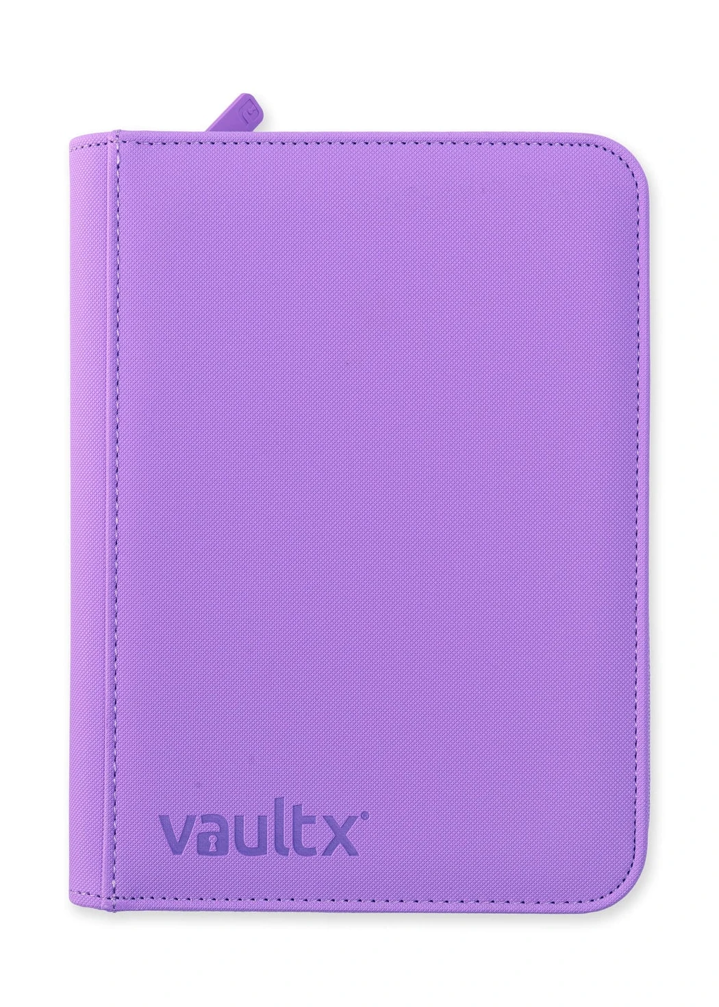 zip binder vault x just purple (4 pocket)