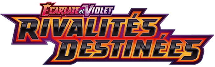 logo de la nouvelle série de cartes Pokémon EV10 : Rivalités Destinées !