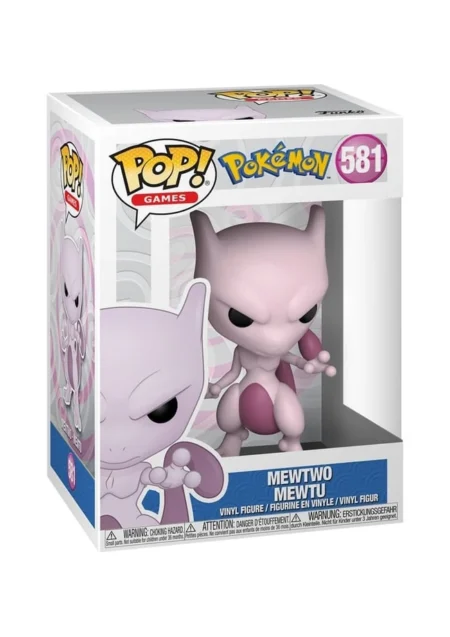 figurine funko pop pokémon mewtwo n°581