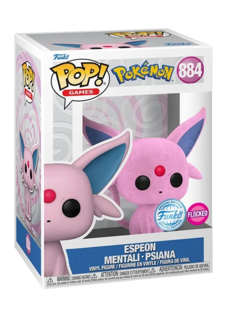 figurine funko pop pokémon mentali flocked n°884