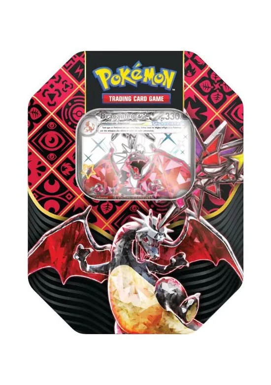 pokemon pokebox destinées de paldea (illustration dracaufeu)