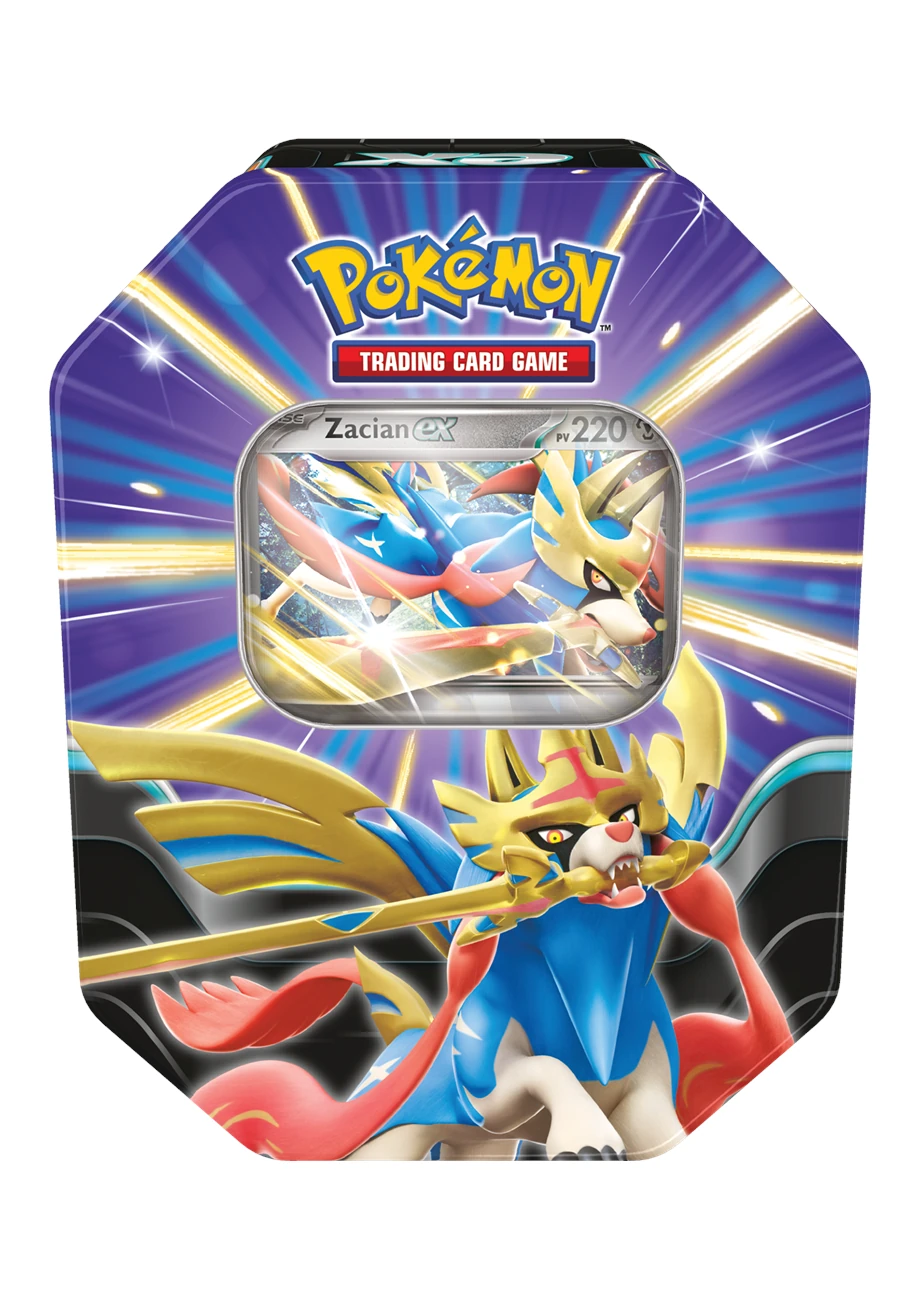 pokebox pokemon légendes tranchantes (illustration zacian)