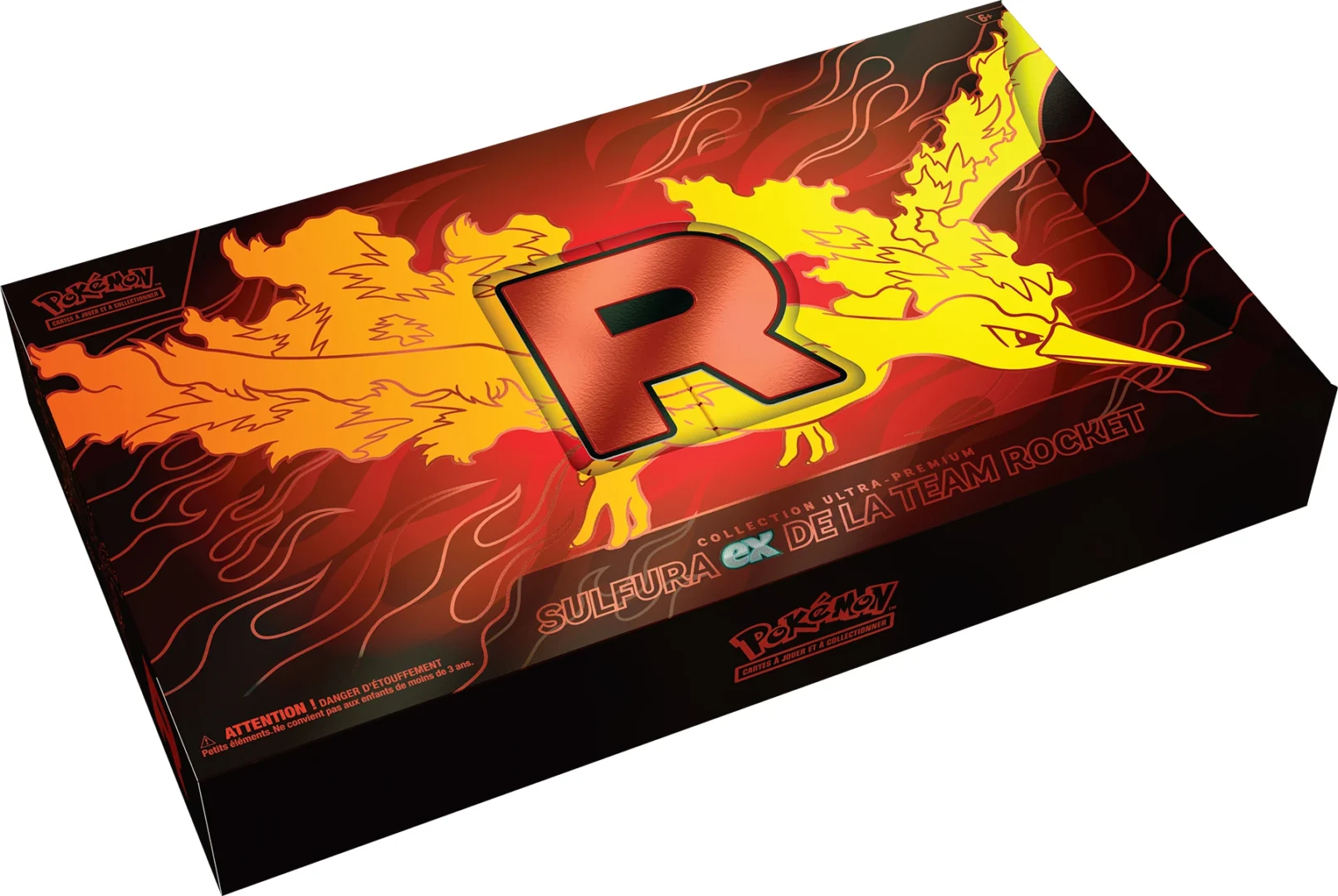 coffret pokemon ultra premium collection sulfura ex de la team rocket