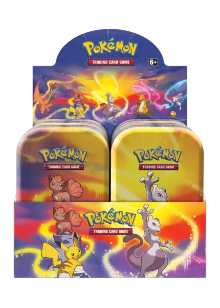 mini tins Pokémon pouvoir de kanto (reprint 2025)