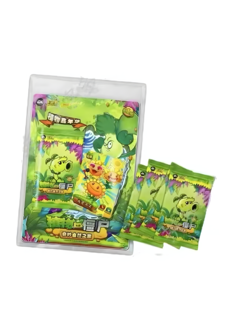 quadripack plants vs zombies kayou série 1 (illustration chou)