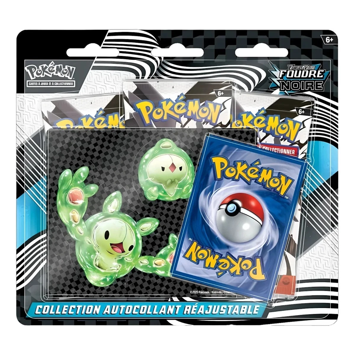 pokemon tripack de la série ev10.5 : foudre noire