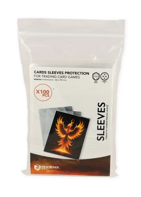 paquet de 100 sleeves de la marque phoenix shield