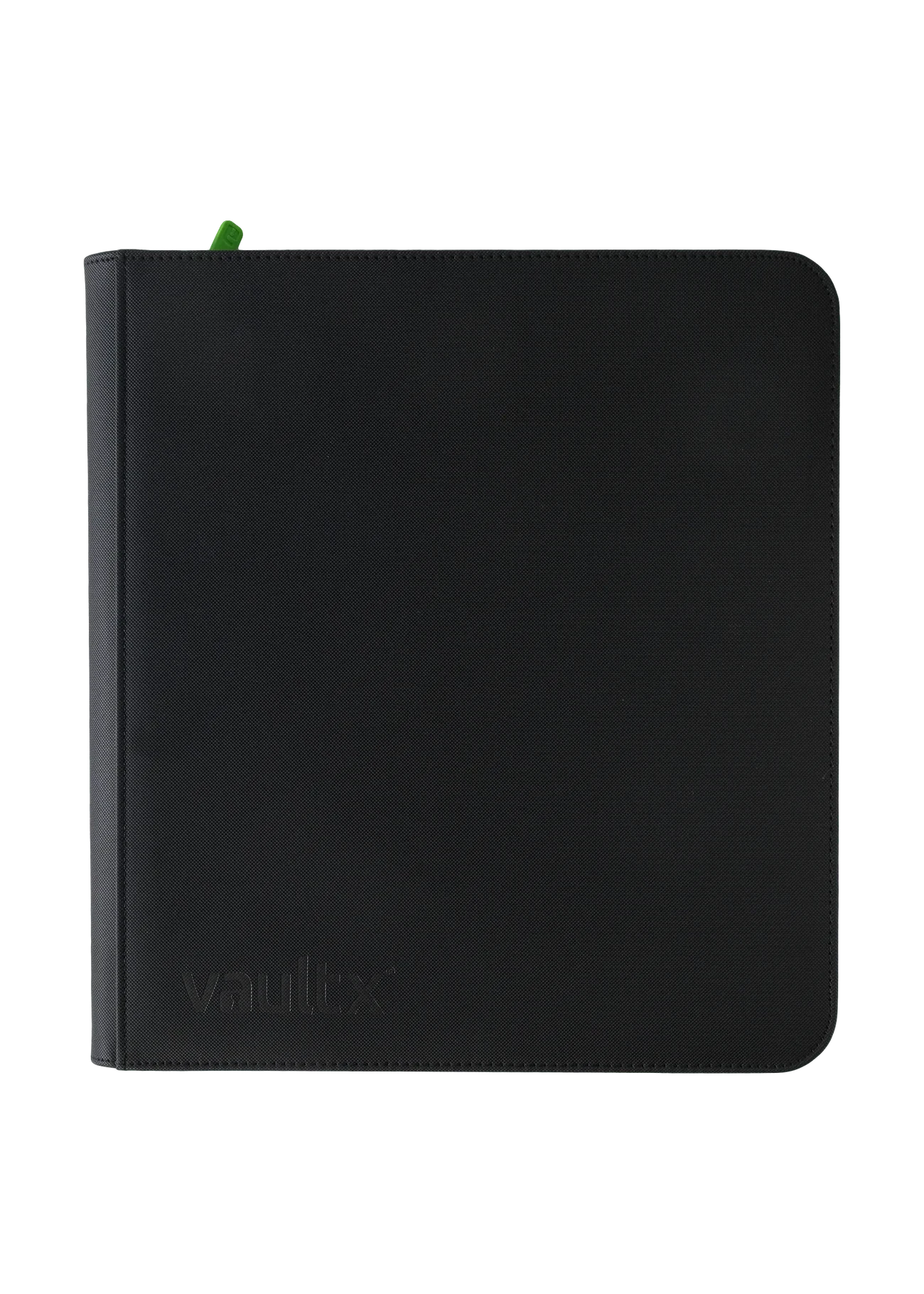 classeur noir XL de la marque vault x pouvant contenir jusqu'à 624 cartes à collectionner, avec fermeture éclair