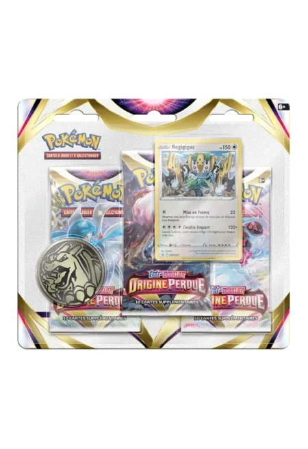 pokémon tripack origine perdue eb11 illustration regigigas