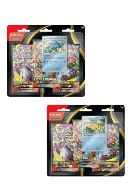 pokemon tripack de la série Méga-Évolution