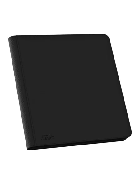 face avant du classeur ultimate guard zipfolio xenoskin version quadrow (coloris noir)