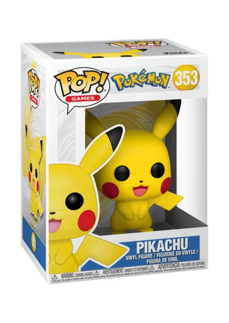 figurine funko pop pokémon pikachu n°353
