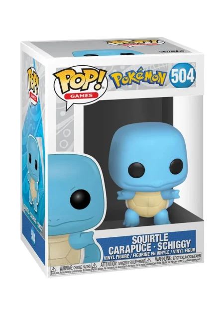figurine funko pop pokémon carapuce n°504
