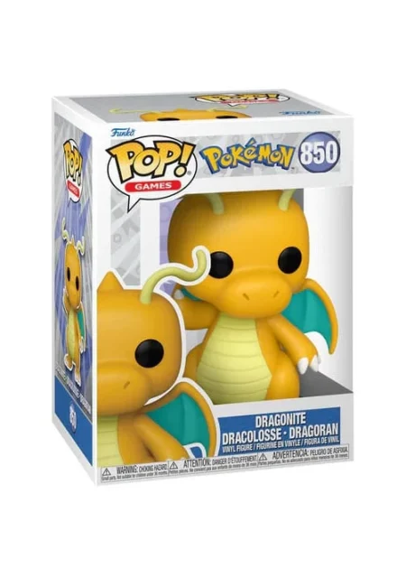 figurine funko pop pokémon dracolosse n°850