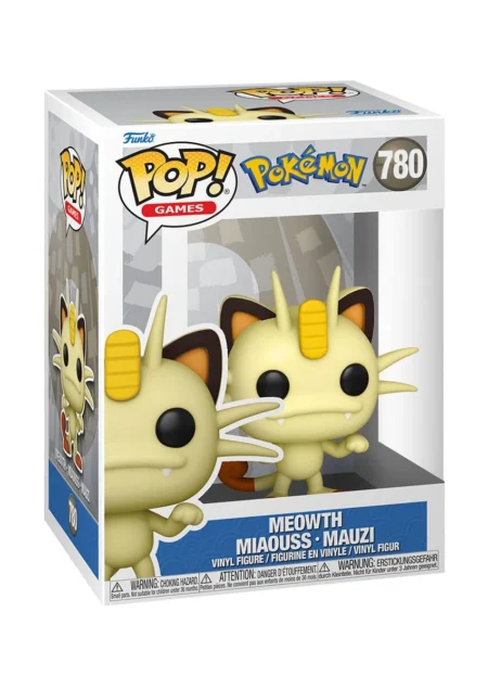 figurine funko pop pokémon miaouss n°780